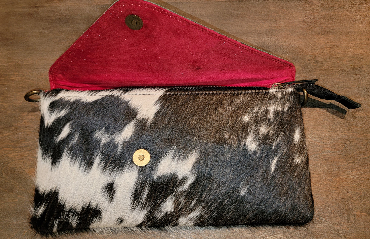 Western linens crocodile/cowhide