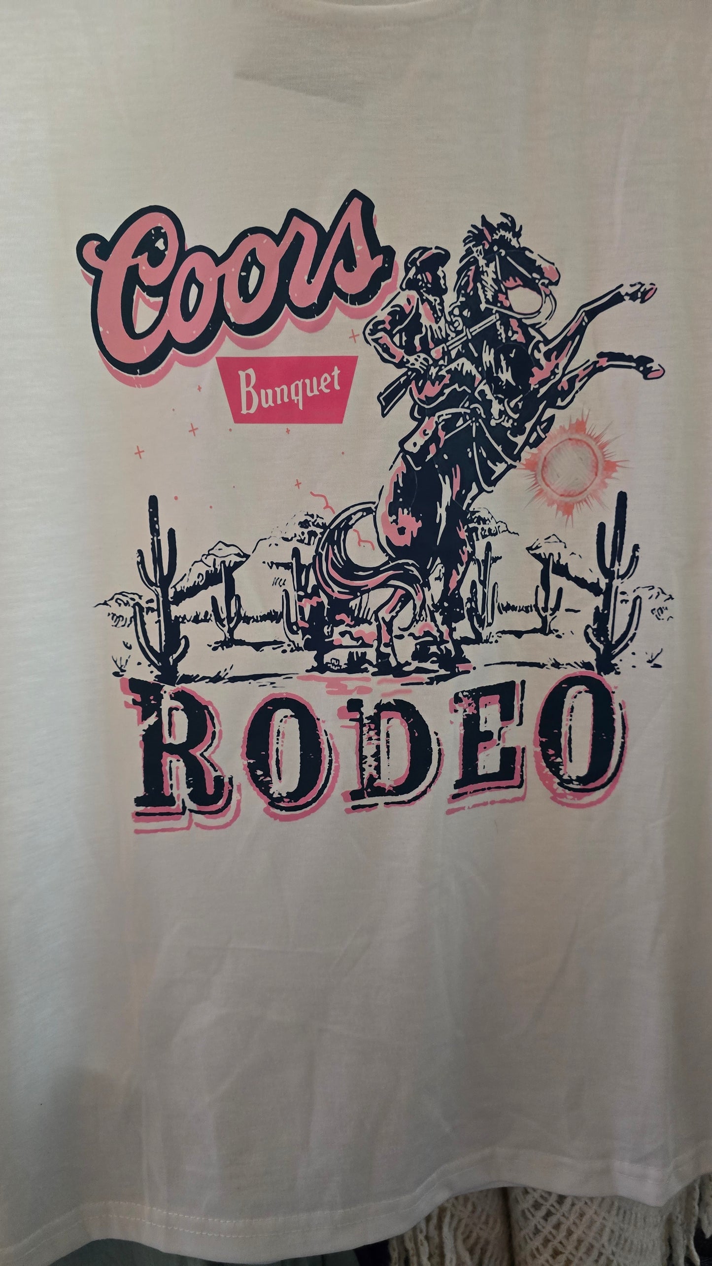 Coors pink and white