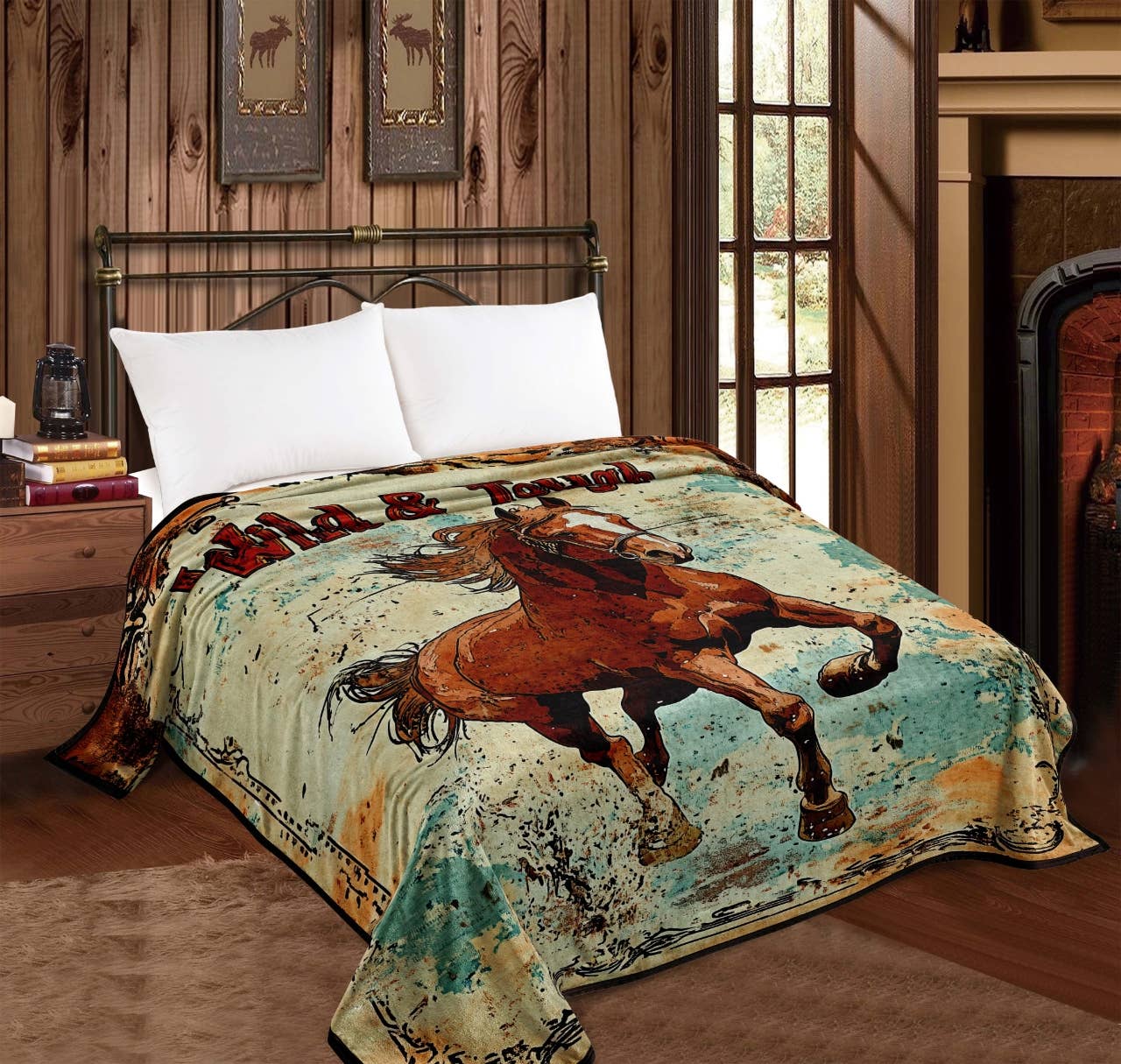 Queen Size Mia Throw Blanket - 12 Designs