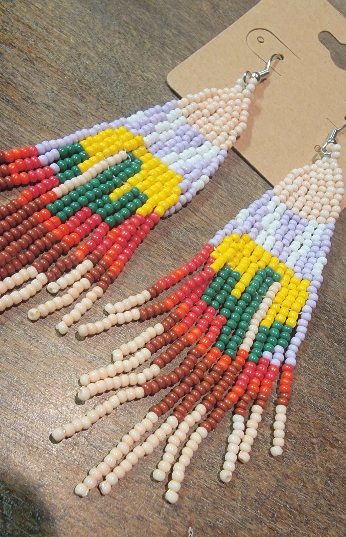 Beaded cactus sunset
