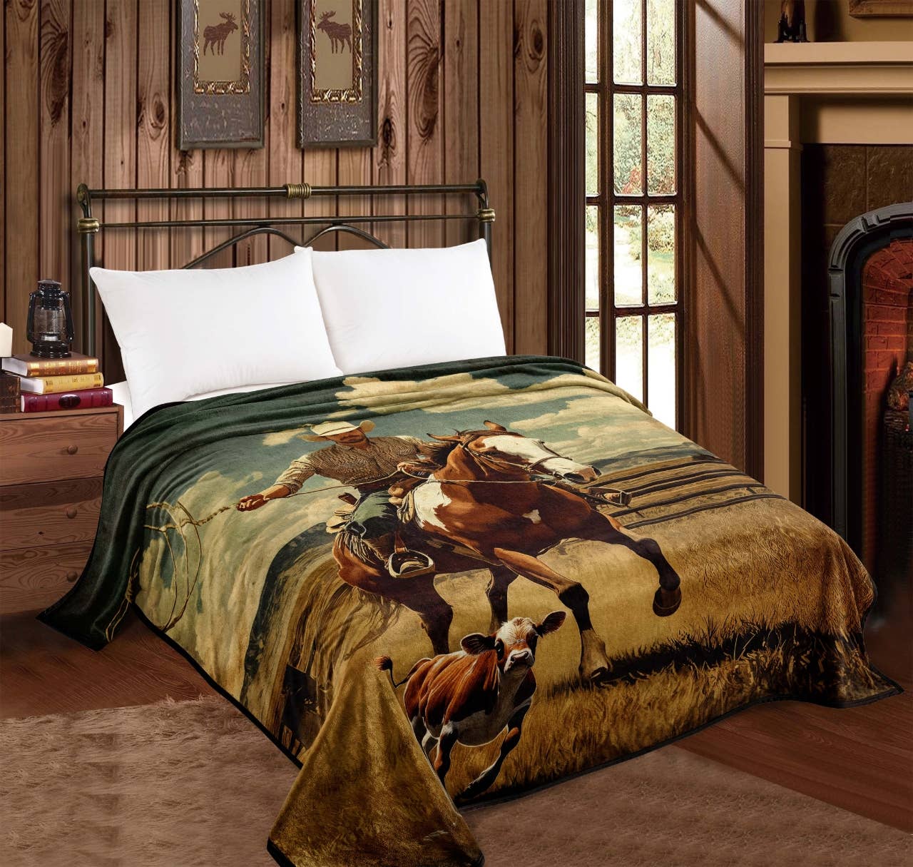 Queen Size Mia Throw Blanket - 12 Designs 