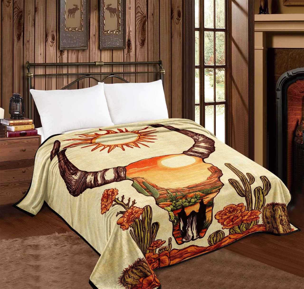 Queen Size Mia Throw Blanket - 12 Designs 