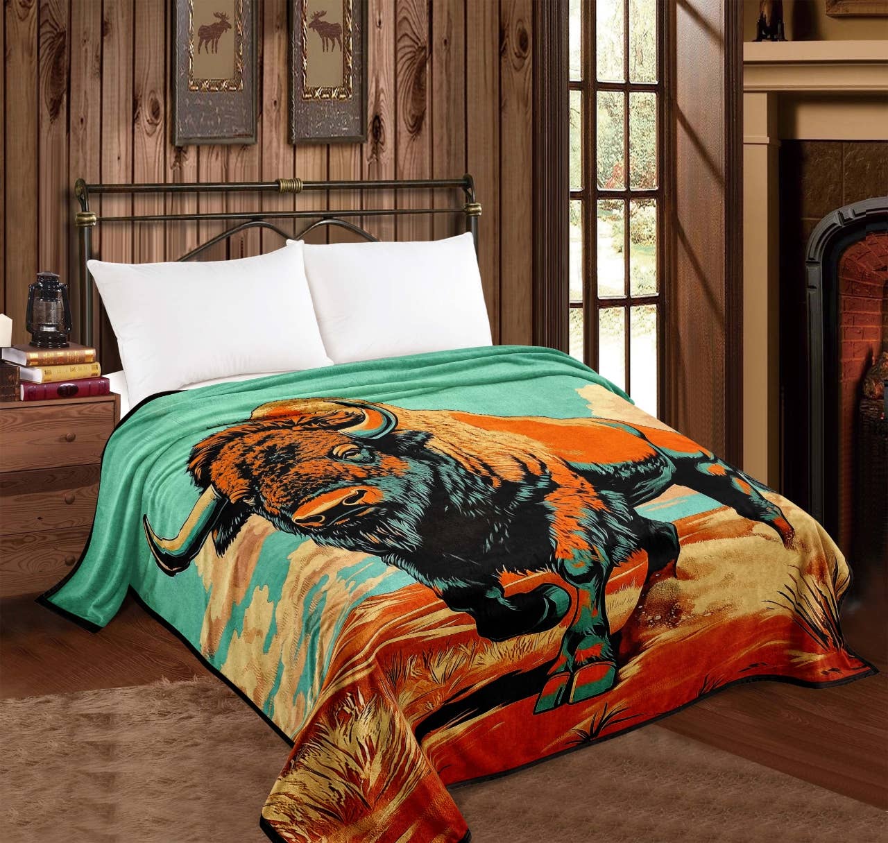 Queen Size Mia Throw Blanket - 12 Designs 