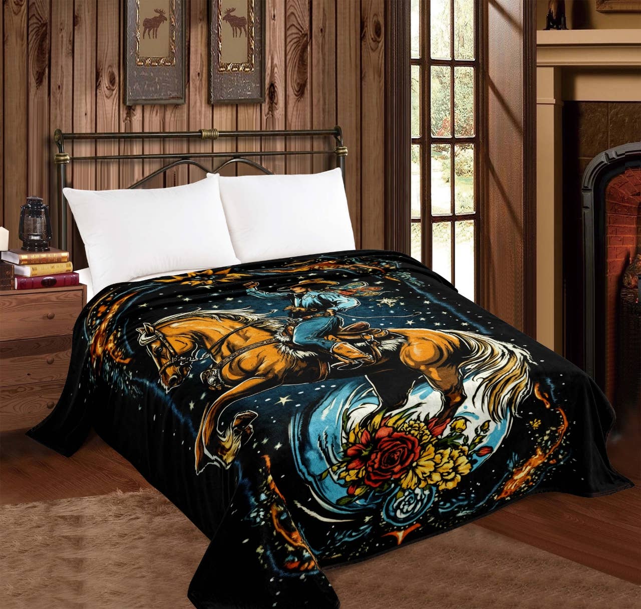 Queen Size Mia Throw Blanket - 12 Designs 