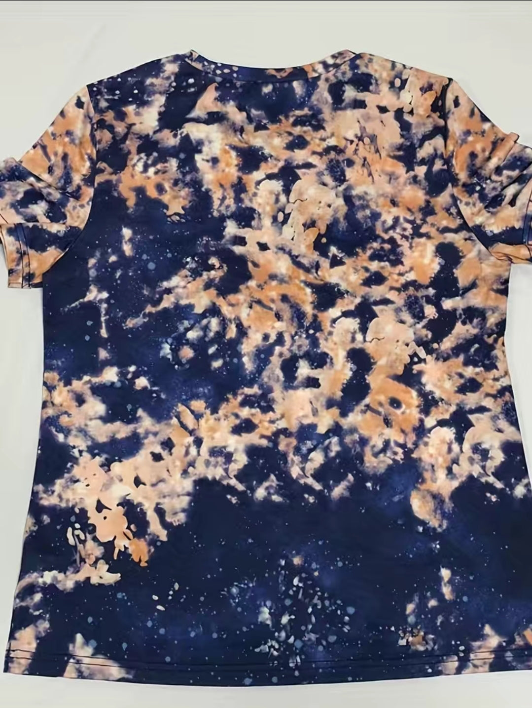 Bronc american flag tie dye