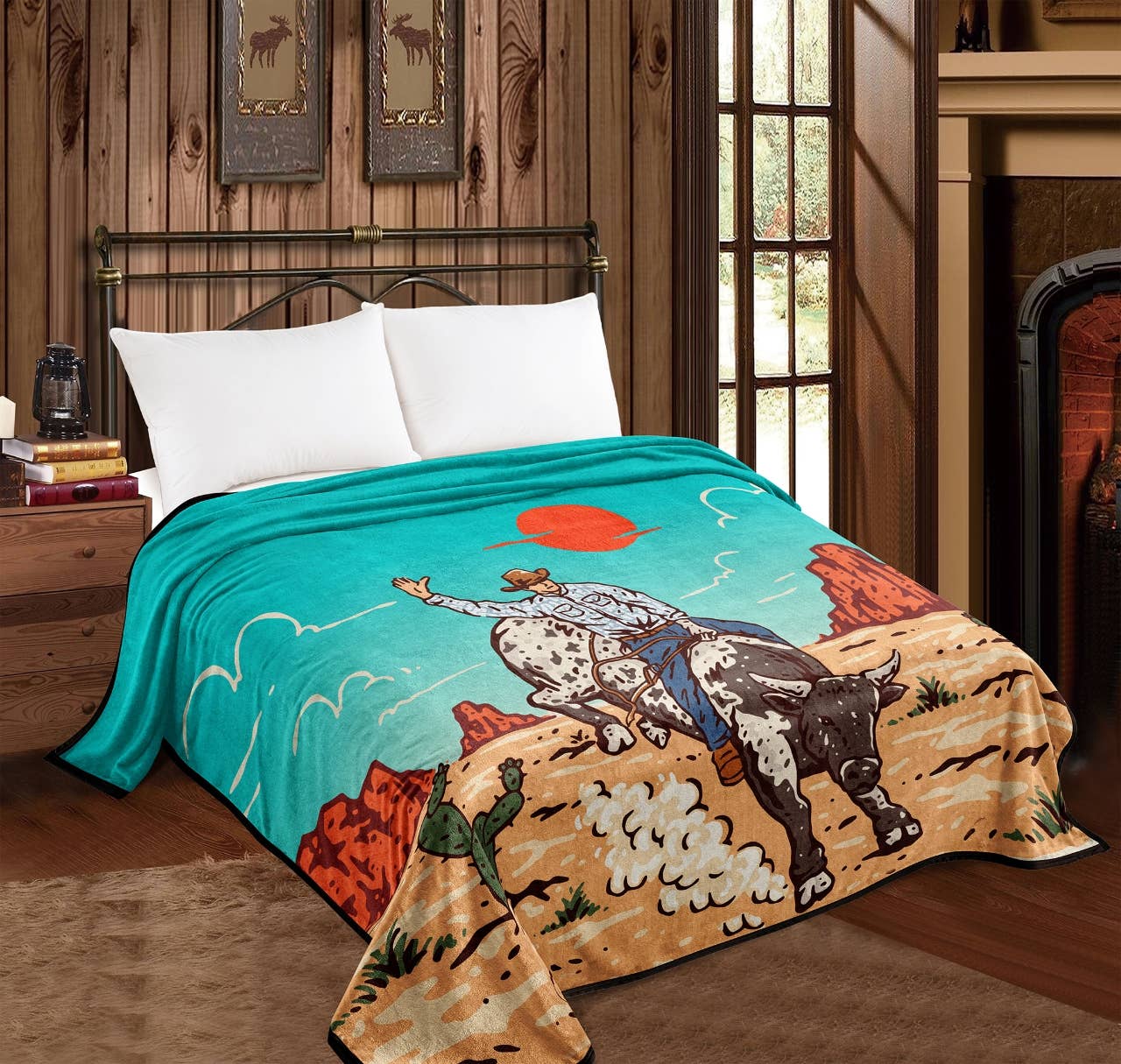 Queen Size Mia Throw Blanket - 12 Designs 