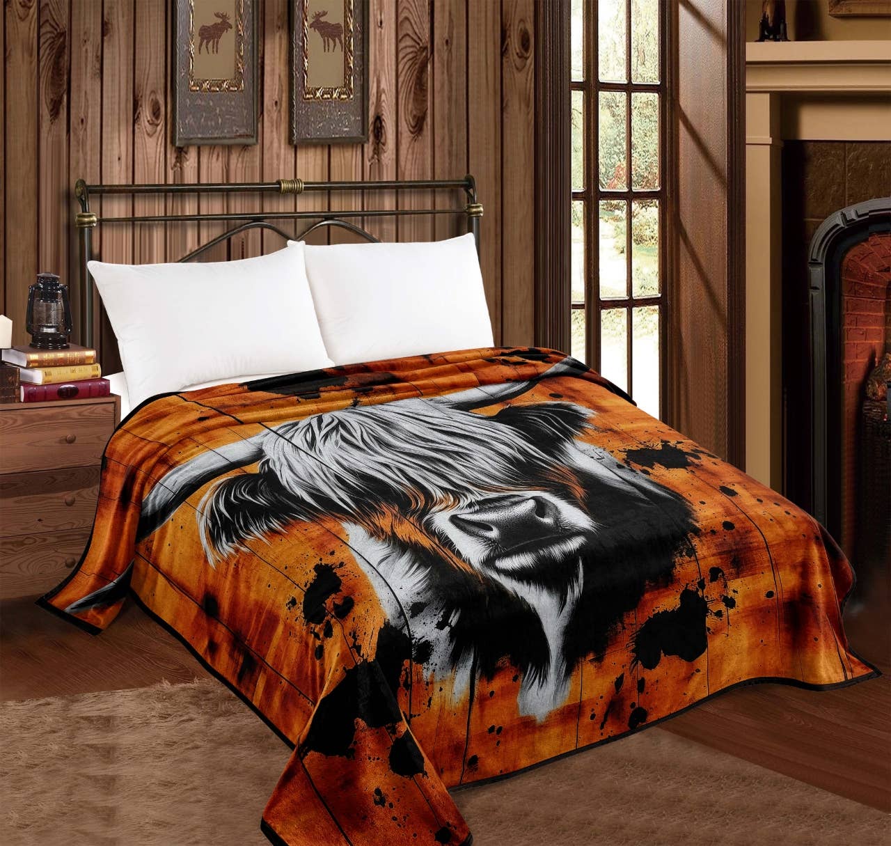 Queen Size Mia Throw Blanket - 12 Designs 