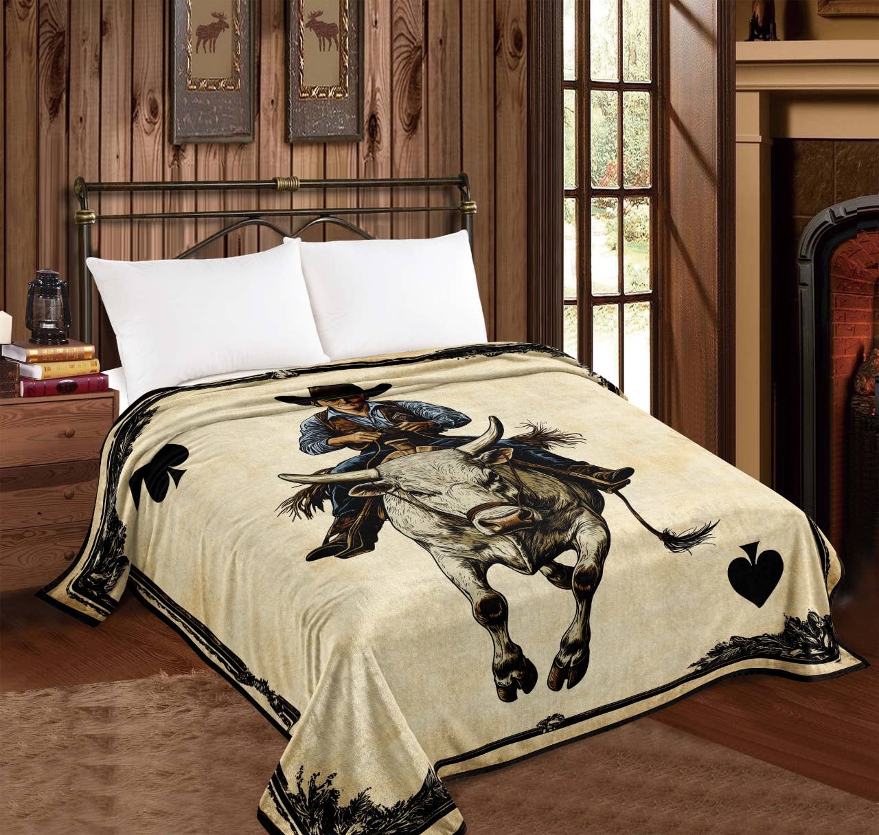 Queen Size Mia Throw Blanket - 12 Designs 